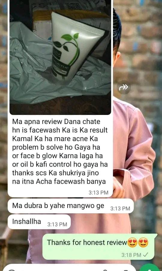 Salicylic Anti-Acne Face Wash